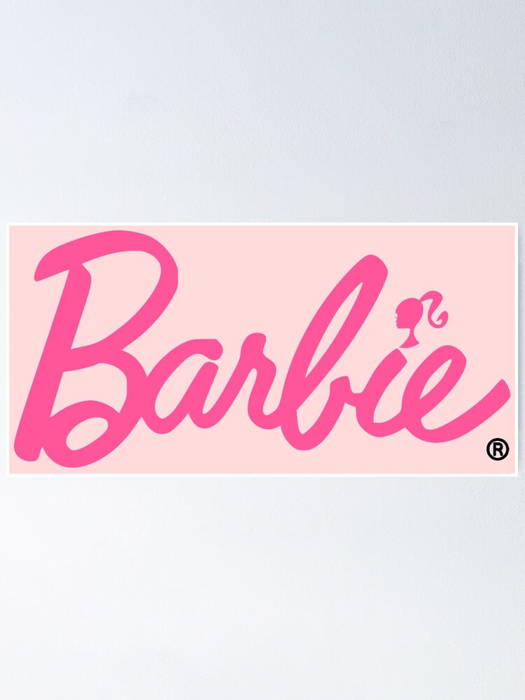 Barbie best sale logo pink