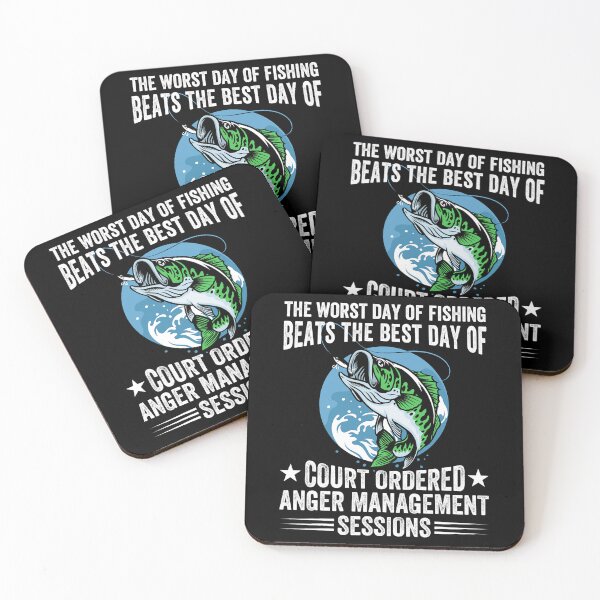 Item preview, The Worst Day of Fishing Beats The Best Day of Court Ordered 3 2 designed and sold by TobyYeagers.