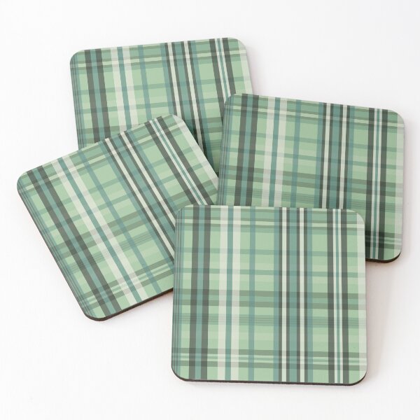 Item preview, Coastal Witch Ocean Green Plaid designed and sold by FrancesPoff.