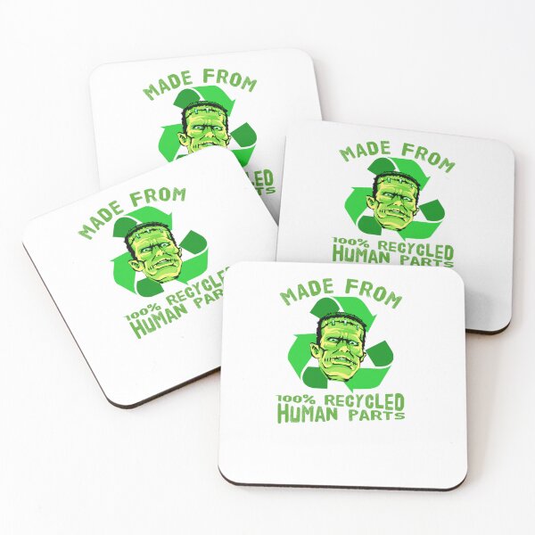 Item preview, Frankenstein 100 Recycled Human Parts Horror Monsters designed and sold by AurichJohanna.