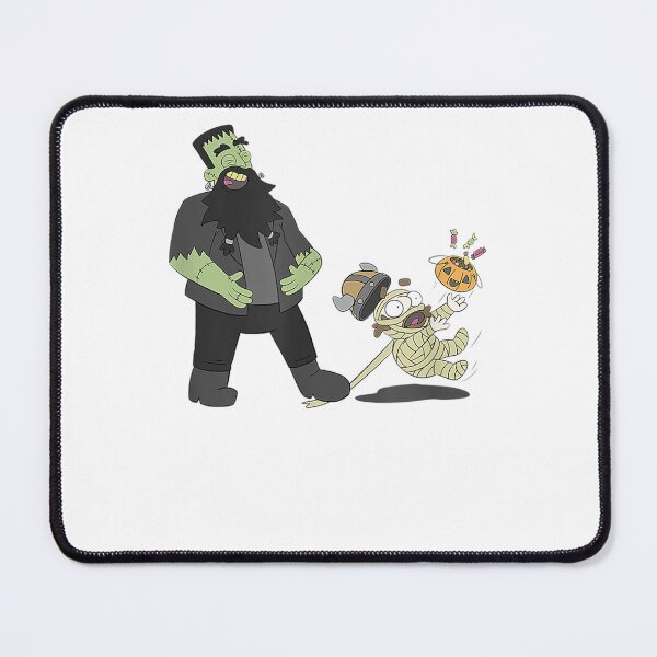 Item preview, Frankenstein and Mummy Viking Halloween designed and sold by AurichJohanna.
