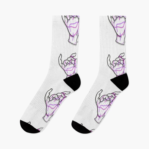 Item preview, minimal hand smiley refract designed and sold by neonswamp.