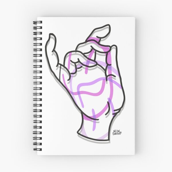 Item preview, minimal hand smiley refract designed and sold by neonswamp.