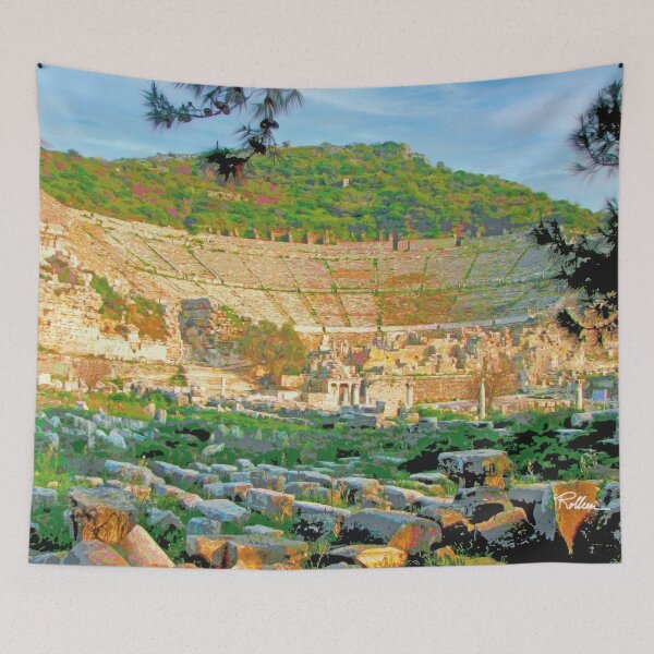 Item preview, THE AMPHITHEATER IN EPHESUS  designed and sold by ArtbyRolleen.