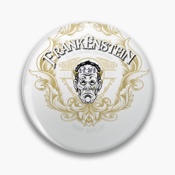 Item preview, Frankenstein Book Victorian Badge designed and sold by AurichJohanna.