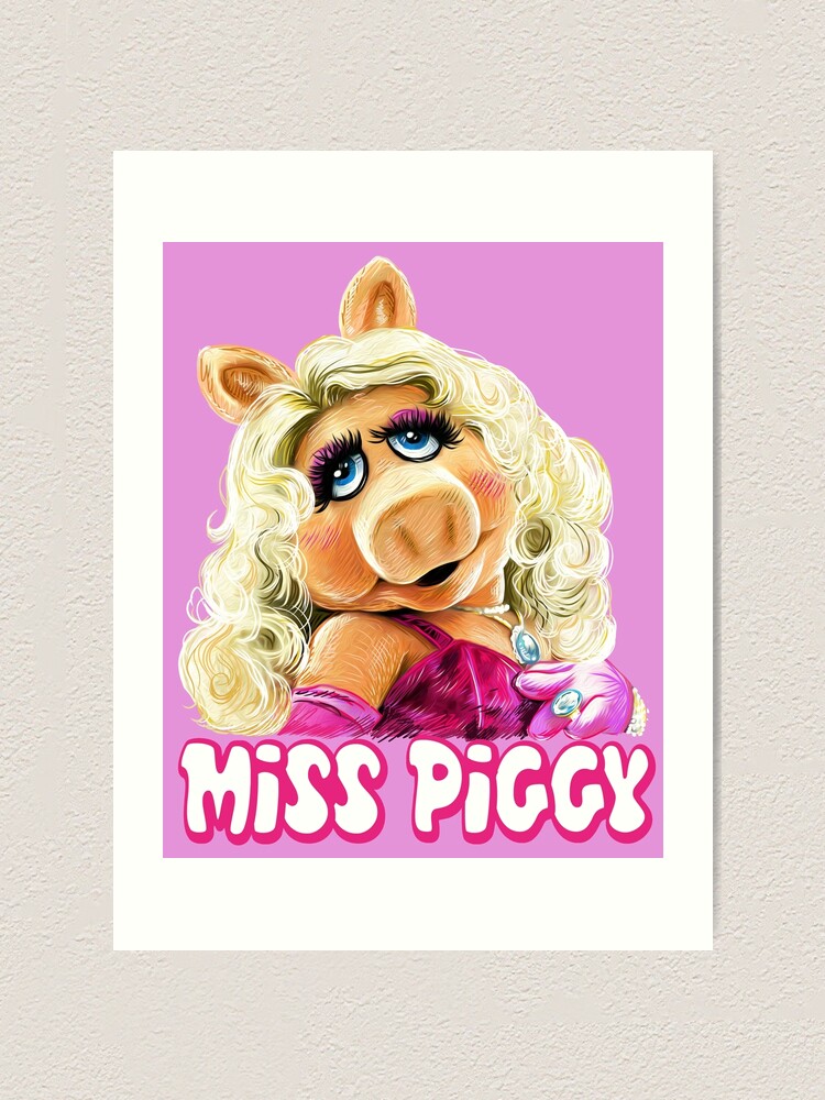 Miss Piggy Muppet 1 Photographic Print for Sale by bethanderson