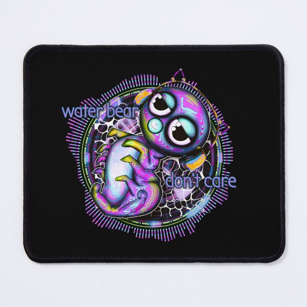 Item preview, Water Bear Don't Care - Pastel Purple designed and sold by Pebbledrops.