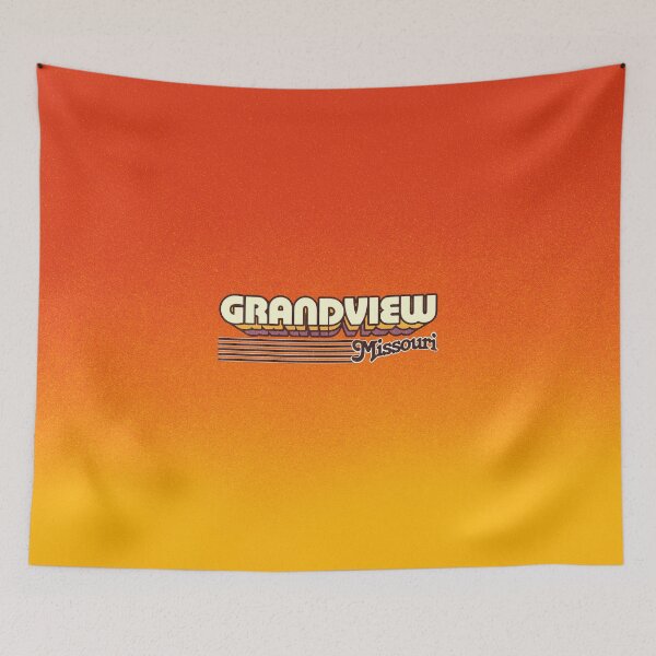 Item preview, Grandview, Missouri | Retro Stripes designed and sold by retroready.