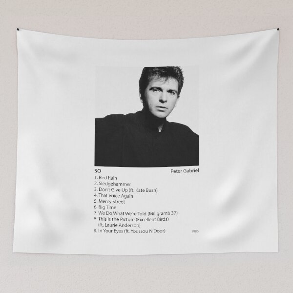 Item preview, Peter Gabriel - So Poster designed and sold by GeeksTee.
