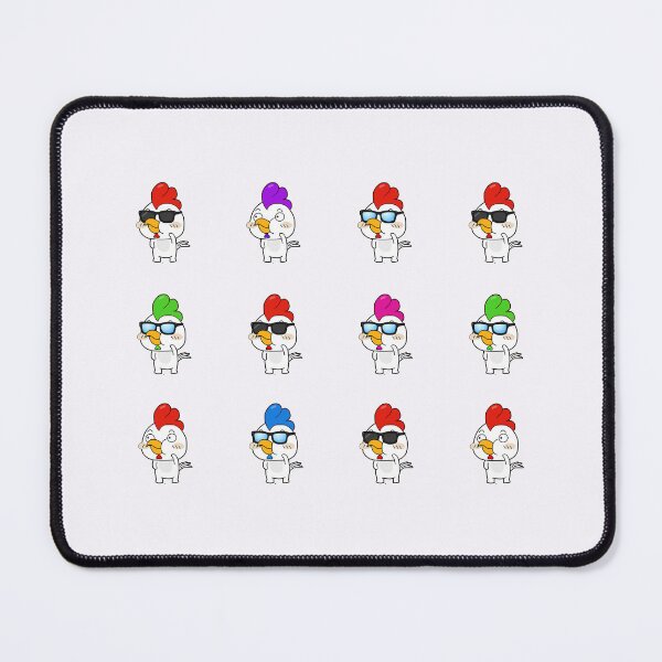 Item preview, hipster chicken designed and sold by EzezFolio.