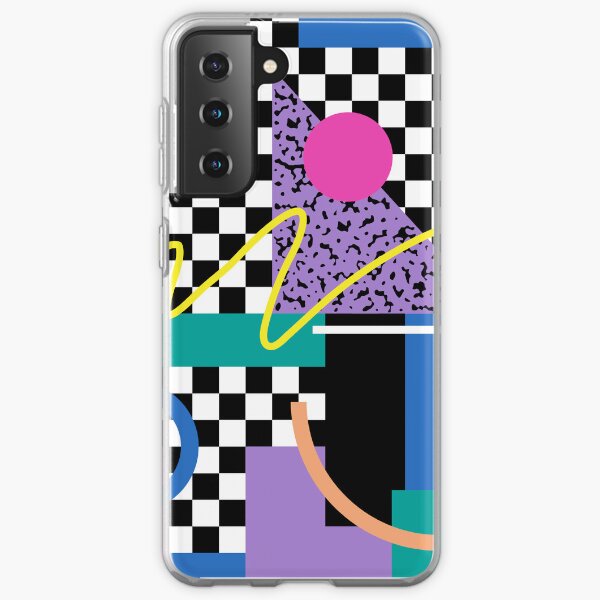 Aperçu de l'œuvre Motif Memphis 34 - Rétro années 90/80 créée et vendue par GraphicWave.