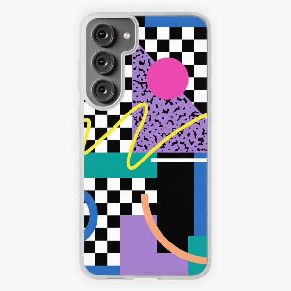 Aperçu de l'œuvre Motif Memphis 34 - Rétro années 90/80 créée et vendue par GraphicWave.