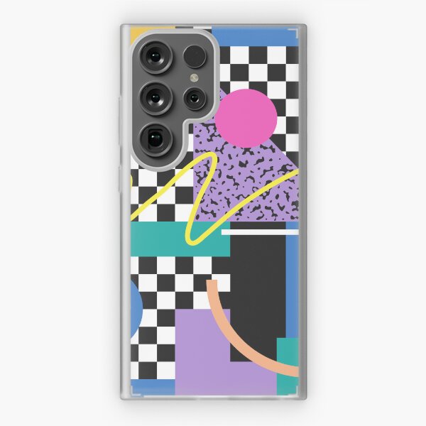 Aperçu de l'œuvre Motif Memphis 34 - Rétro années 90/80 créée et vendue par GraphicWave.