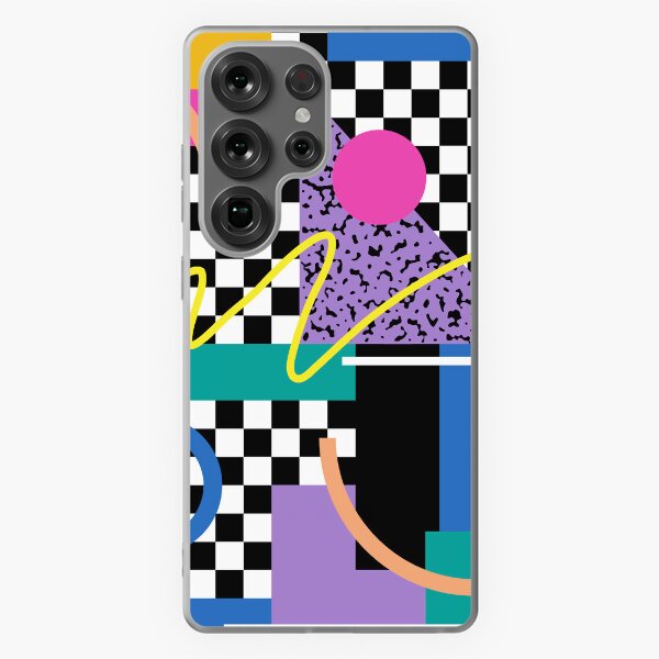 Aperçu de l'œuvre Motif Memphis 34 - Rétro années 90/80 créée et vendue par GraphicWave.
