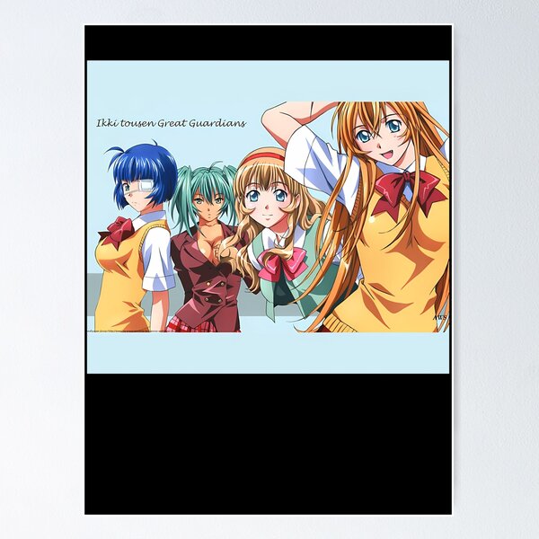 All Times of Shin Ikki tousen Anime Poster for Sale by Ani-Games