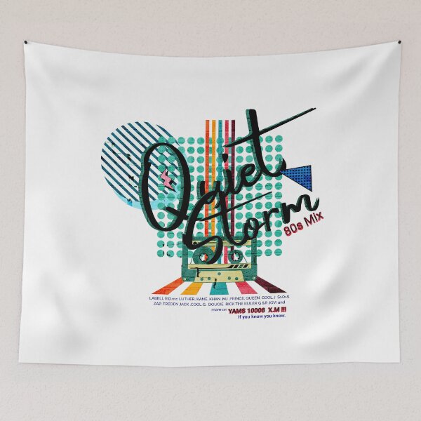 Item preview, Quiet storm 80's edition T Shirts and more designed and sold by Commascult.