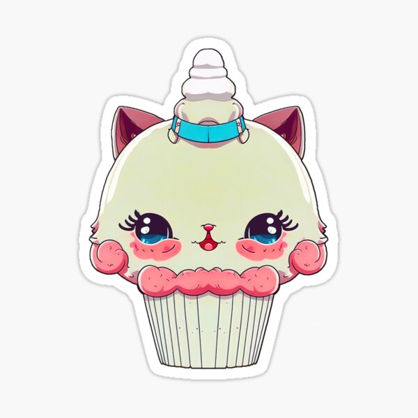 Cupcake Stickers  Cat-TasticWondersLLC