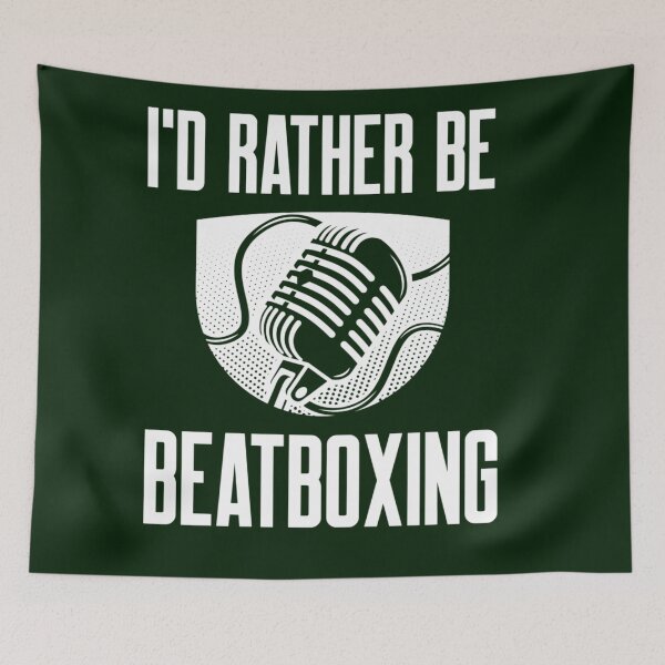 Item preview, I'd Rather Be Beatboxing - Funny Hip Hop Gift   designed and sold by MadaliGleichner.