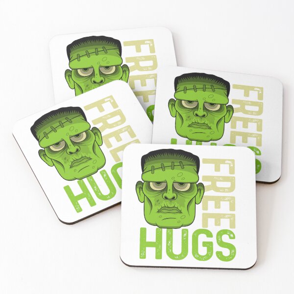 Item preview, Frankenstein Free Hugs Halloween Monster designed and sold by AurichJohanna.