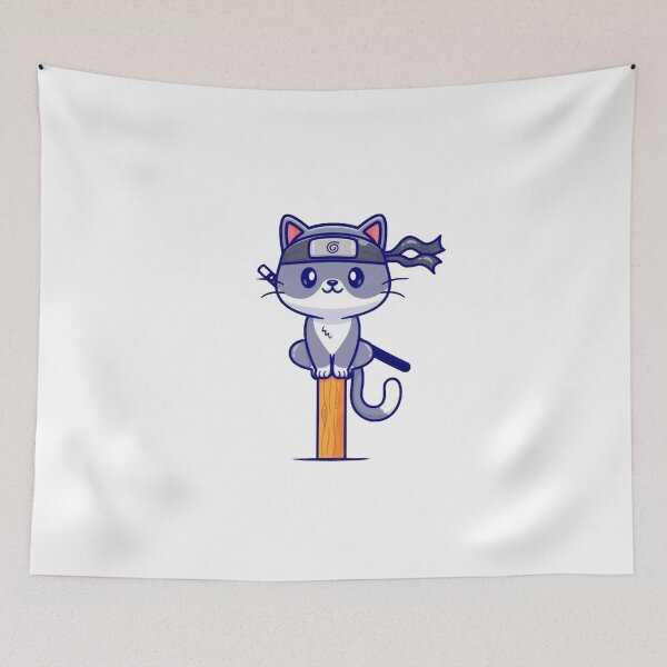 Item preview, ninja kitty designed and sold by FloooKii.