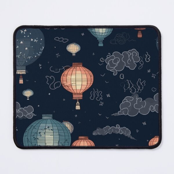 Item preview, Paper Lanterns Pattern designed and sold by ReachingRoyalty.