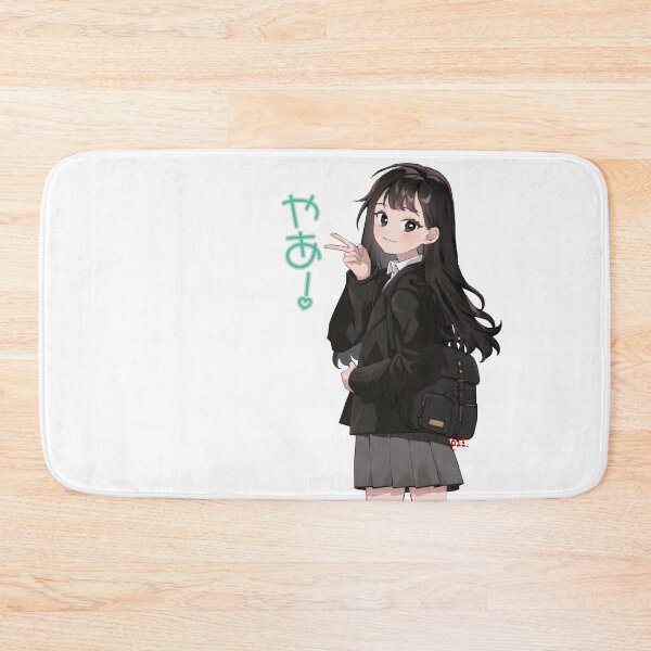 Item preview, Cute High School Anime Girl Yaa! / RoYuMi designed and sold by royumi.