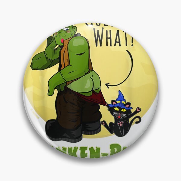 Item preview, Frankenstein Funny Halloween Shirt Guess What Franken Butt designed and sold by AurichJohanna.