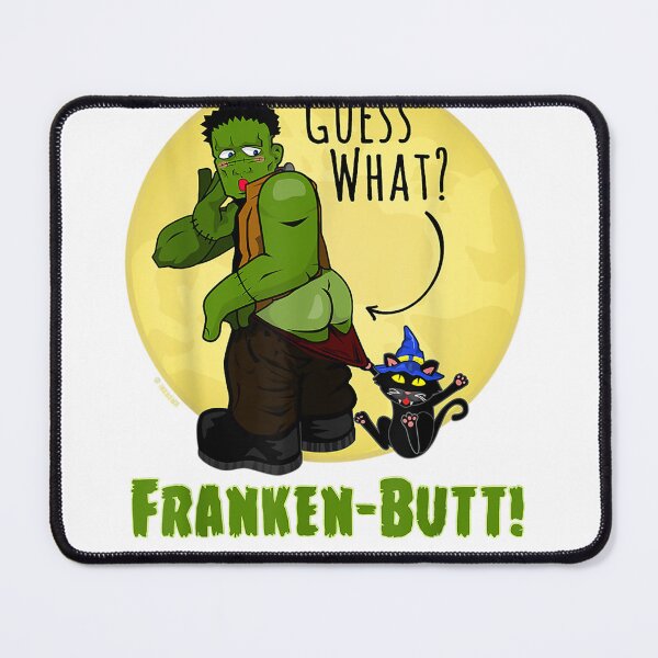 Item preview, Frankenstein Funny Halloween Shirt Guess What Franken Butt designed and sold by AurichJohanna.