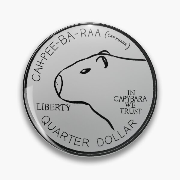 Artikelvorschau, Capybara-Währung entworfen und verkauft von Real-Stickers.