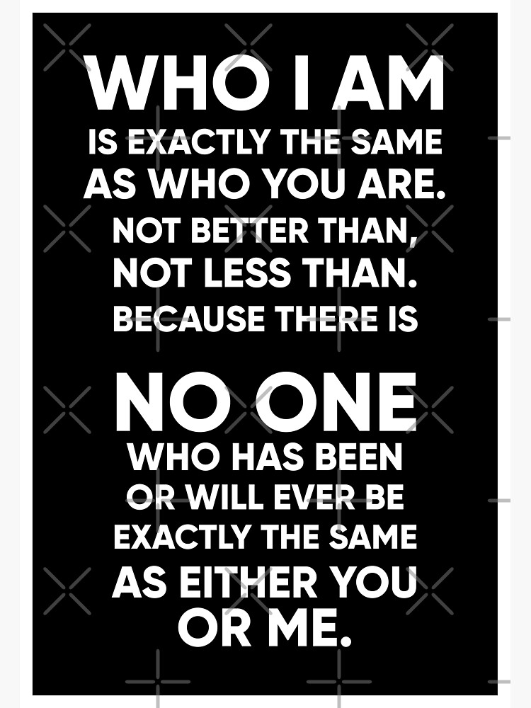 與真司郎  "THIS IS WHO I AM" Sense 8 Quote Who I Am
