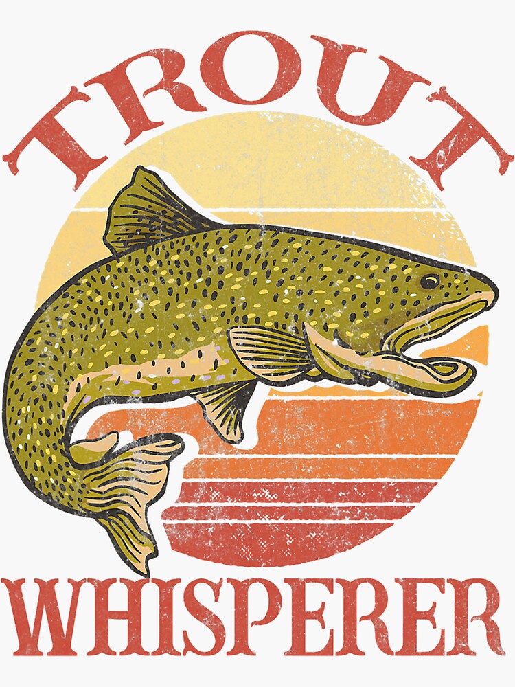 Funny Fishing Angler Trout Bass Birthday Gift - Fishing - Posters