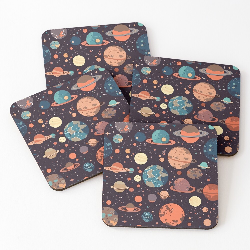Item preview, Coasters (Set of 4) designed and sold by ReachingRoyalty.