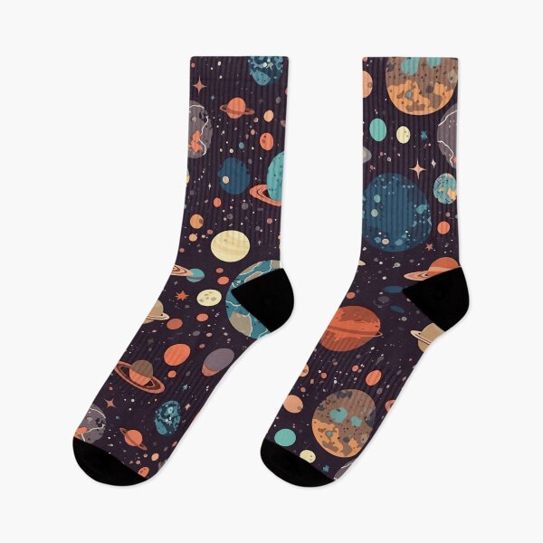 Item preview, Retro Planet Pattern designed and sold by ReachingRoyalty.