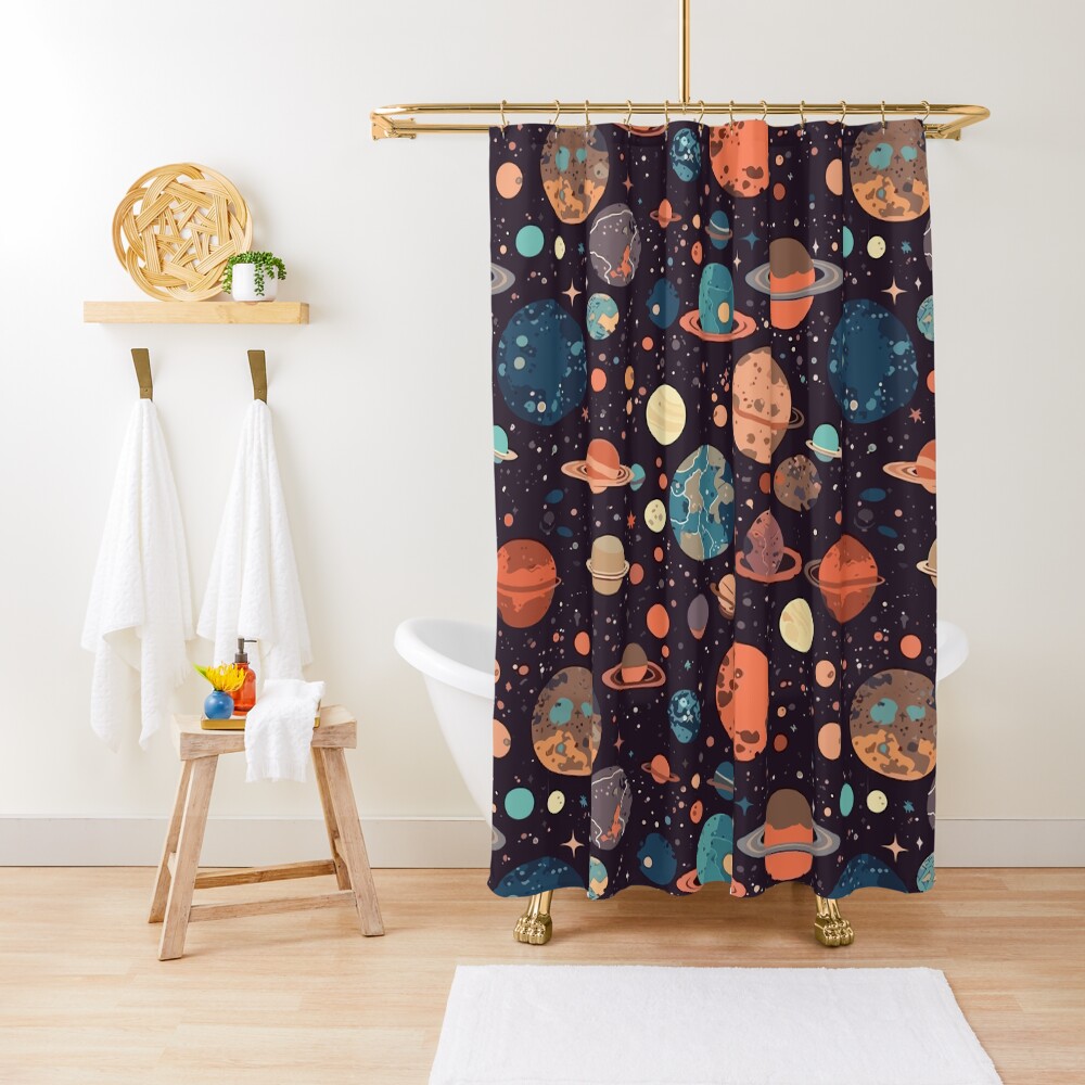 Item preview, Shower Curtain designed and sold by ReachingRoyalty.