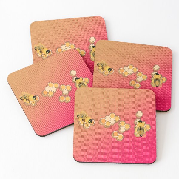 Item preview, Busy Little Honey Bees designed and sold by Rhys Prosser.