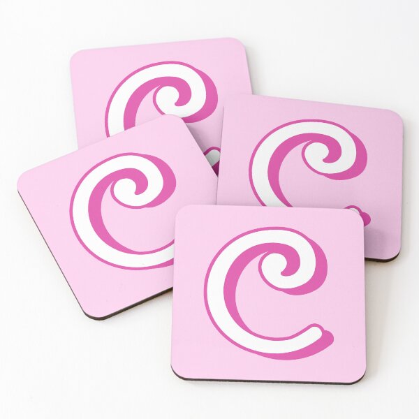 Item preview, Bubble Pink Letter C - Monogram - Initial - Alphabet designed and sold by CreationsbyAny.
