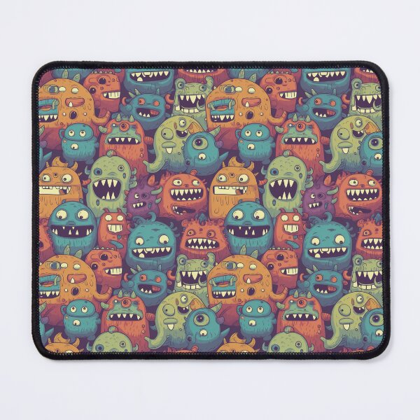 Item preview, Colorful Monsters Cartoon Style Pattern designed and sold by Lamarcy.