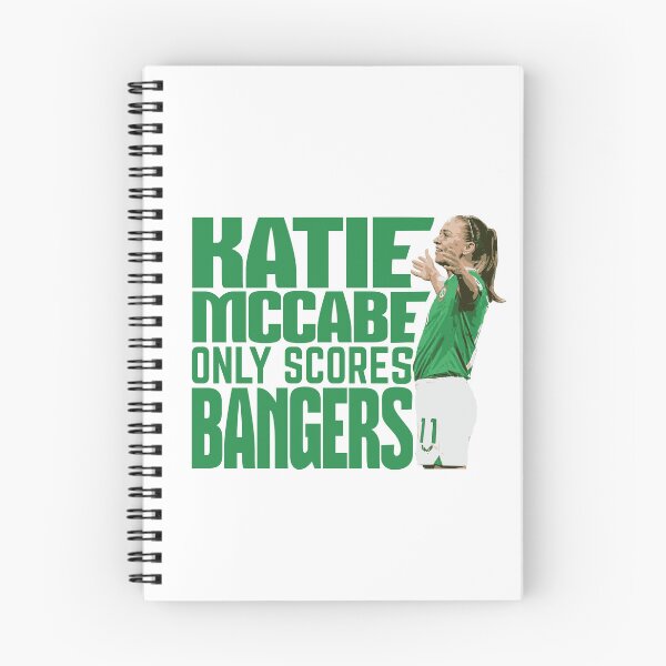 Item preview, Katie McCabe Only Scores Bangers designed and sold by Lucy-ll.