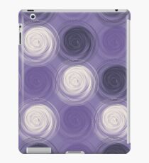 Polka dot seamless pattern with abstract circles iPad Case/Skin