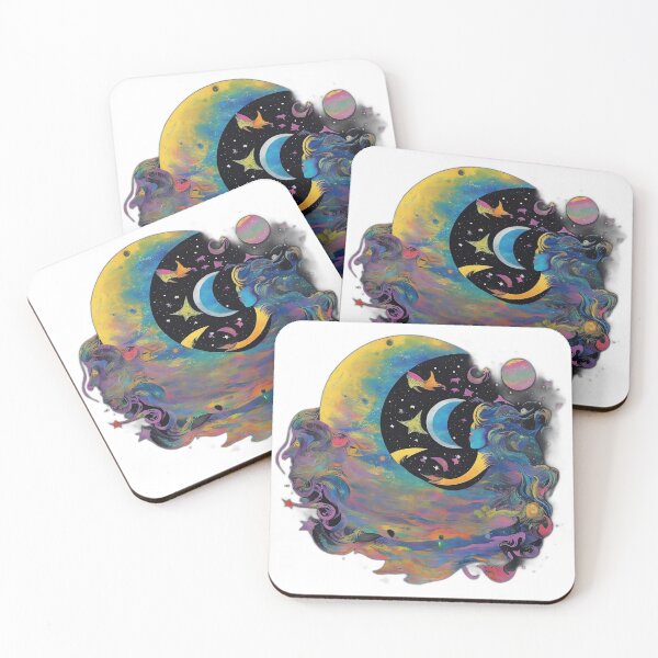 Item preview, Lunar Dreamscape - Pop Art and Surrealism Fusion designed and sold by Freak-Scene.