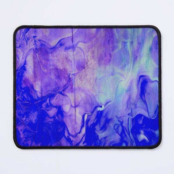 Item preview, fluid art, pouring technique in purple and blue designed and sold by Optimystic-arts.