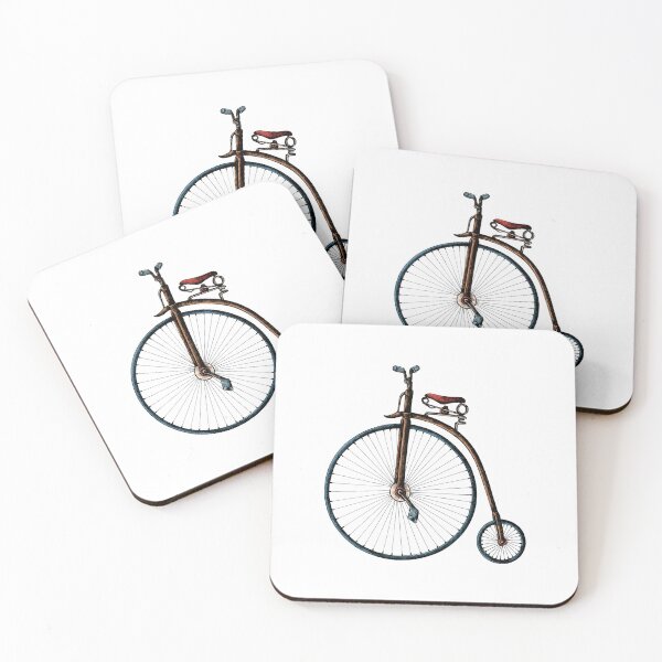 Item preview, Penny Farthing Bicycle Drawing designed and sold by SuziQPrayers427.