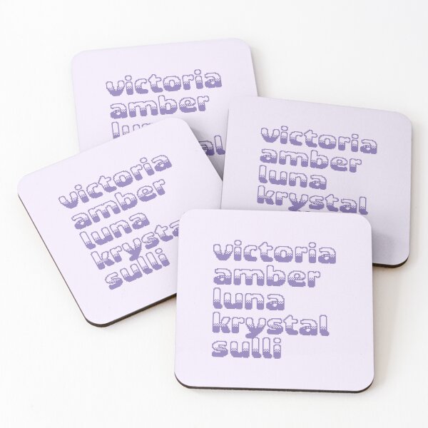 Item preview, f(x) - Member Names | Kpop Merch for Fans | Gift for MeU designed and sold by Wishful Thinking.