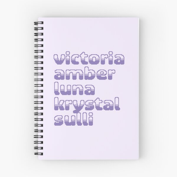 Item preview, f(x) - Member Names | Kpop Merch for Fans | Gift for MeU designed and sold by Wishful Thinking.