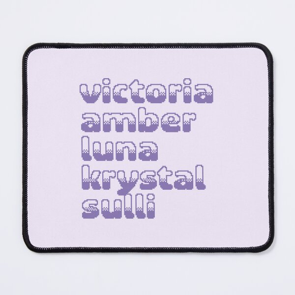 Item preview, f(x) - Member Names | Kpop Merch for Fans | Gift for MeU designed and sold by Wishful Thinking.