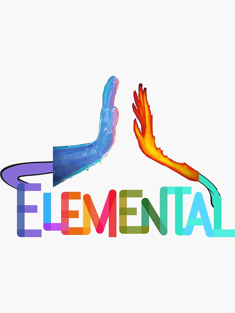 ELEMENTAL - Ember And Wade Sticker sold by BlakTaylor | SKU 45592511 ...