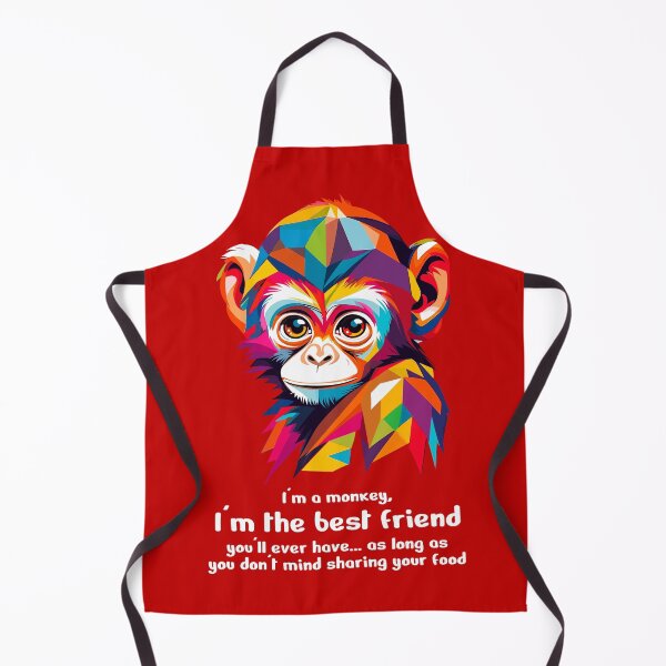 Aperçu de l'œuvre Je suis un singe créée et vendue par IcalsaidArt.