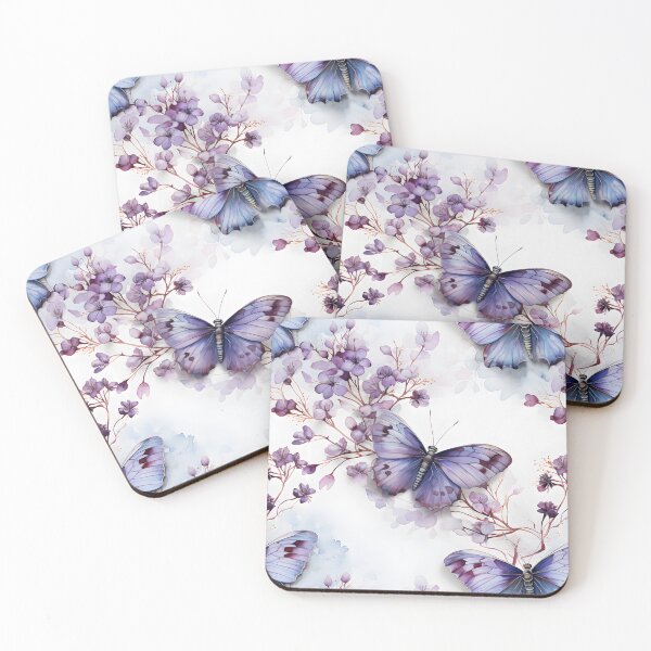 Item preview, Butterflies Watercolor 13 - Purple Emperor designed and sold by DigitalPatternx.