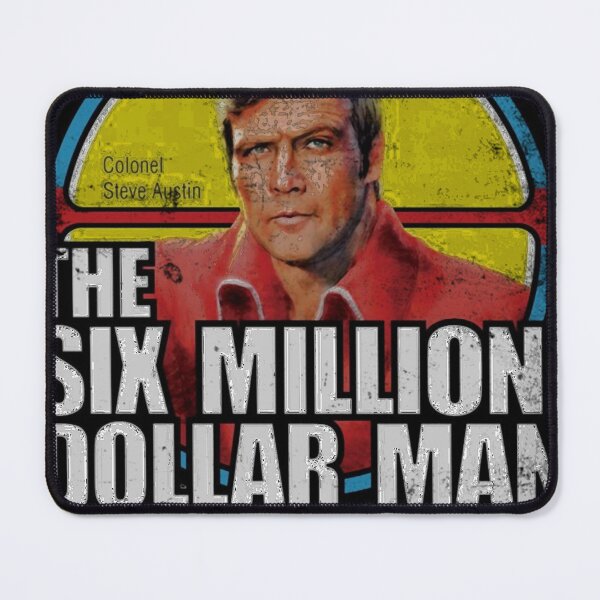 Item preview, Vintage Retro Six Million Dollar Man designed and sold by JustynCorkery.