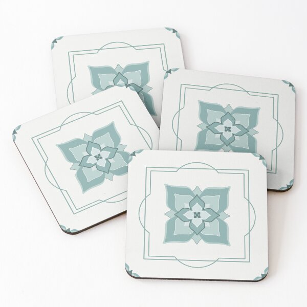 Item preview, Sage Green and Cream Tile designed and sold by reene88.